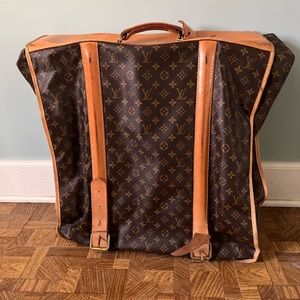 Vintage Louis Vuitton garment bag. Late seventies-early eighties era.